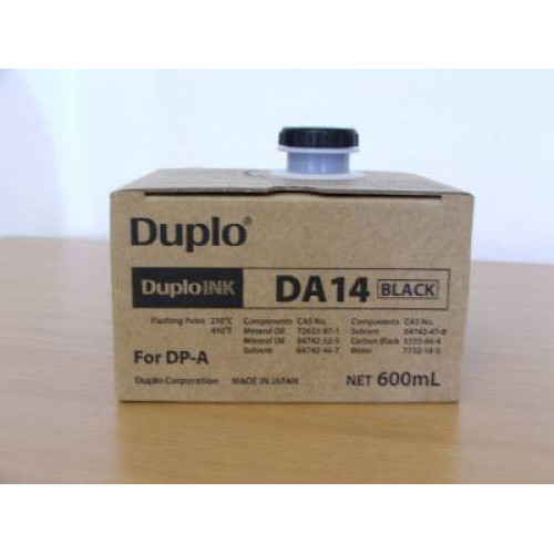 Краска DUPLO DA14 DP-A100/A120 (черная, 600мл) (о) (ПРОДАВАТЬ КРАТНО ДВУМ ШТУКАМ!!!)
