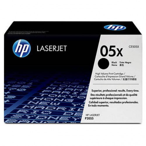 Картридж HP 05X лазерный увеличенной емкости упаковка 2 шт (2*6500 стр)