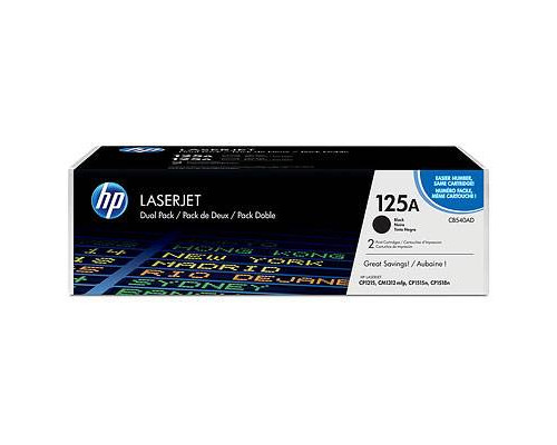 Картридж HP 125A лазерный черный упаковка 2шт (2*2200 стр)