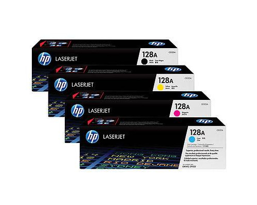 Картридж HP 128A лазерный черный упаковка 2шт (2*2000 стр)
