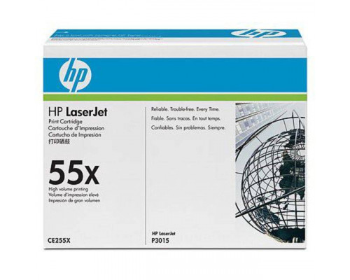 Картридж HP 55X лазерный увеличенной емкости (13500 стр)