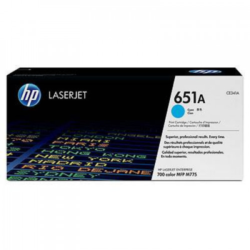 Картридж HP 651A лазерный голубой (16000 стр)