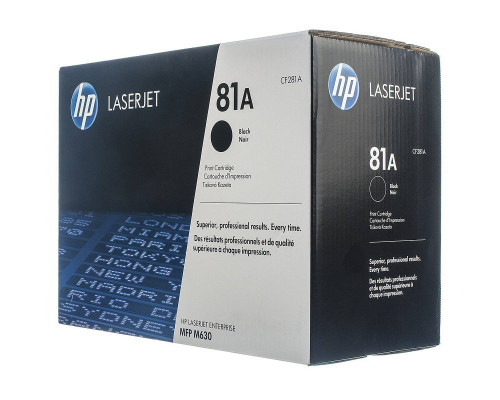 Картридж HP 81A лазерный (10500 стр)