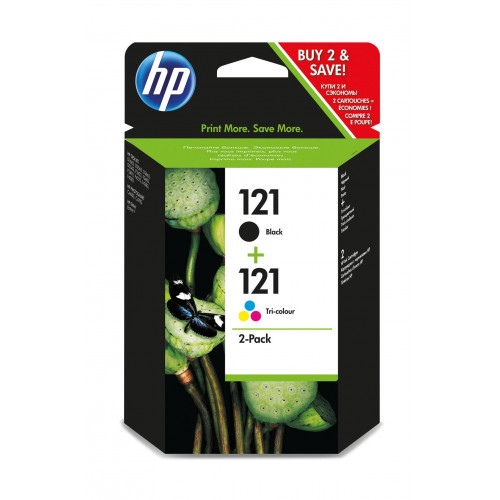 Картридж HP 121 струйный комплект 4 цвета