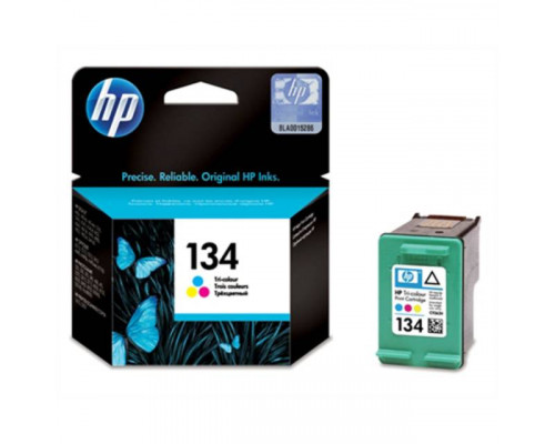 Картридж HP 134 струйный трехцветный (560 стр)