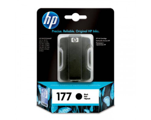 Картридж HP 177 струйный черный (410 стр)