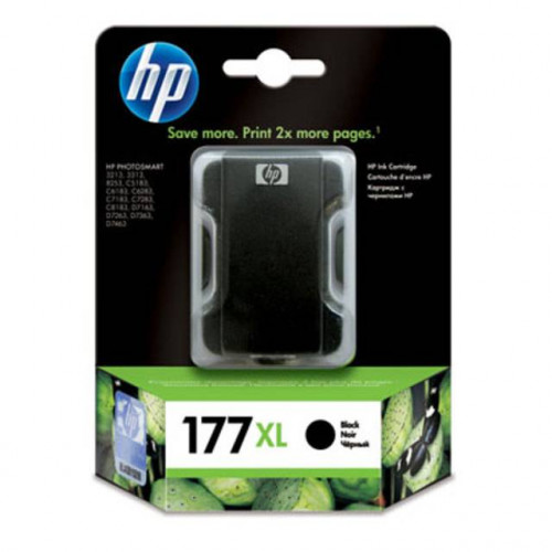 Картридж HP 177XL струйный черный увеличенной емкости (1120 стр)