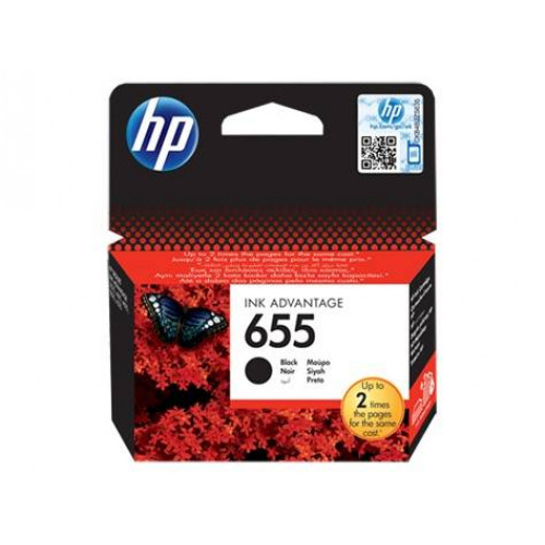 Картридж HP 655 струйный черный (550 стр)