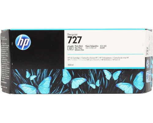 Картридж HP 727 струйный черный (300 мл)