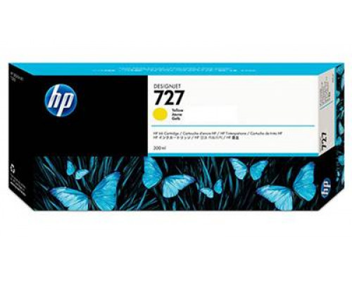 Картридж HP 727 струйный желтый (300 мл)