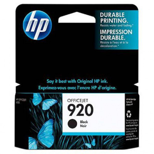 Картридж HP 920 струйный черный (420 стр)