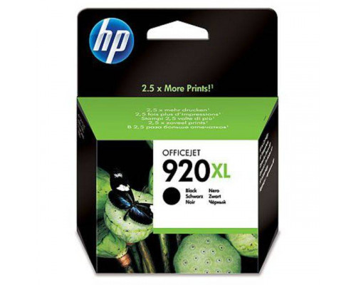 Картридж HP 920XL струйный черный увеличенной емкости (1200 стр)