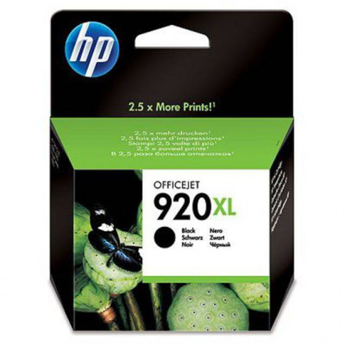 Картридж HP 920XL струйный черный увеличенной емкости (1200 стр)