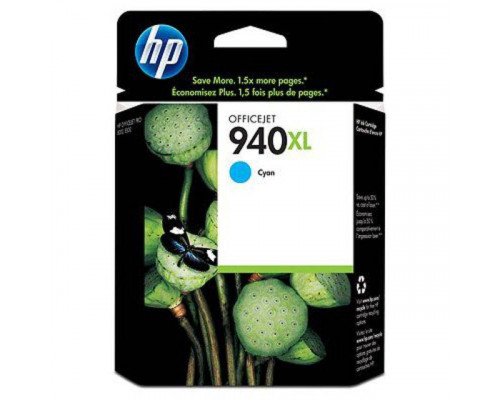 Картридж HP 940XL струйный голубой увеличенной емкости (1400 стр)