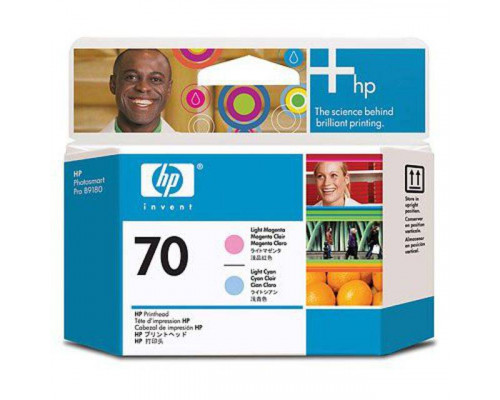 Печатающая головка HP 70 светло-пурпурная и светло-голубая (16000 стр)