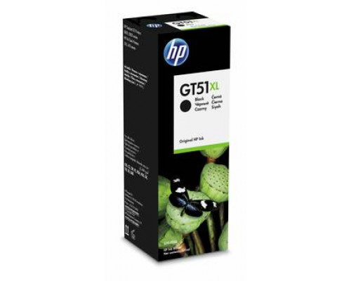 Ёмкость с чернилами HP GT51XL черная увеличенной емкости 135 мл (6000 стр)