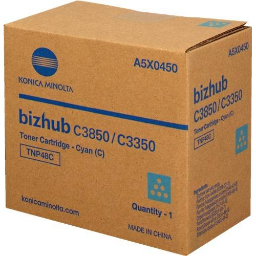 Тонер Konica-Minolta bizhub C3350/C3850 синий TNP-48C