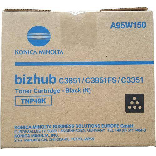 Тонер Konica-Minolta bizhub C3351/C3851 черный TNP-49K