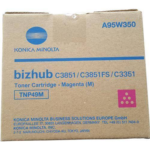 Тонер Konica-Minolta bizhub C3351/C3851 красный TNP-49M