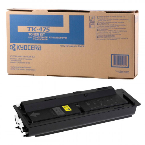 Тонер-картридж TK-475 15 000 стр. для FS-6030MFP/6530MFP/6525MFP/6025MFP/6025MFP/ B