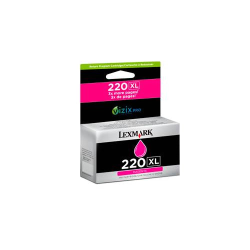 Картридж Lexmark пурпурный высокой емкости для струйного принтера №220XL