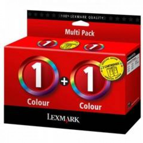 Картриджи Lexmark Двойная упаковка картриджа N1 (2 x 18С0781E) большей емкости