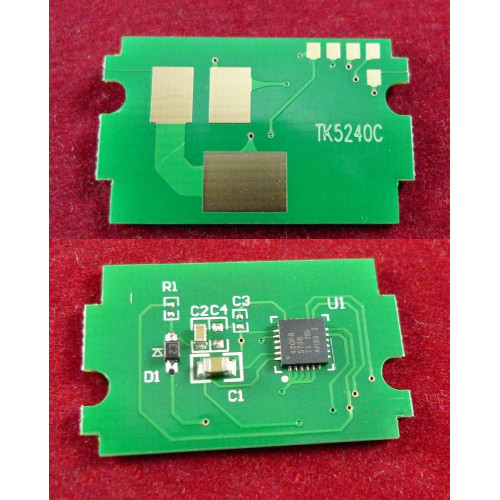 Чип для Kyocera Ecosys P5026cdn/M5526cdn (TK-5240C) Cyan 3K (ELP Imaging?)