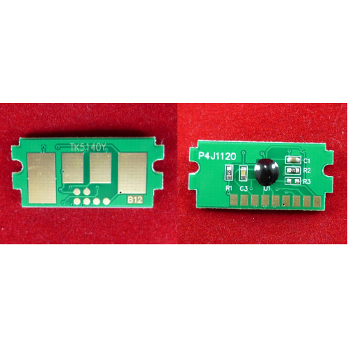 Чип для Kyocera Ecosys P6130cdn/M6x30cdn (TK-5140Y) Yellow 5K (ELP Imaging?)