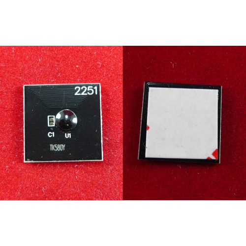 Чип для Kyocera FS-C5150DN, P6021CDN (TK-580Y) Yellow 2.8K (ELP Imaging?)