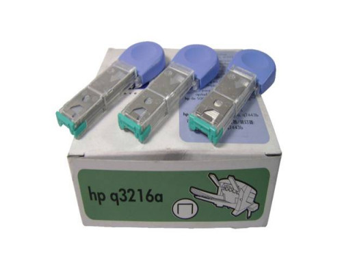 Скрепки HP Staple Cartridge for Stapler/Stacker для LJ 4350/4200/4250/4300/P4014/P4015/P4510/M604/ M605/M606 3*1000шт (Q3216A/Q3216-60500)