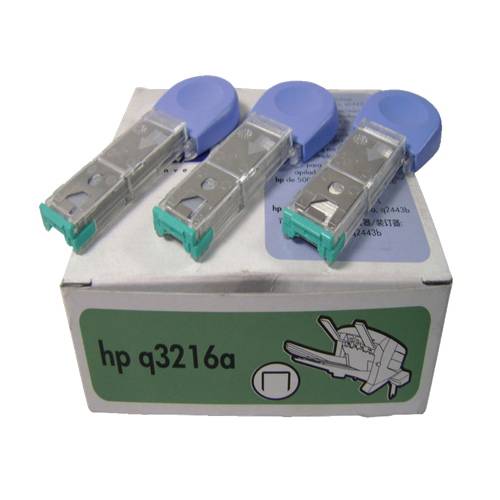 Скрепки HP Staple Cartridge for Stapler/Stacker для LJ 4350/4200/4250/4300/P4014/P4015/P4510/M604/ M605/M606 3*1000шт (Q3216A/Q3216-60500)