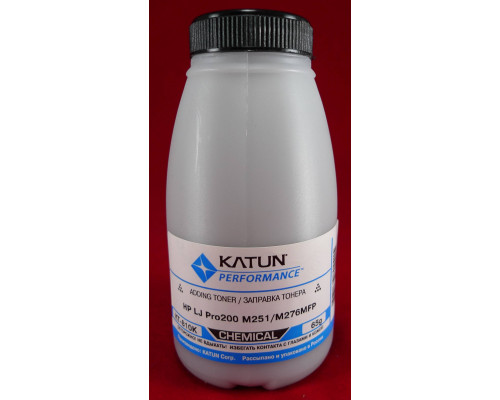 Тонер для картриджей CF210A Black, химический (фл. 65г) Katun фас. России