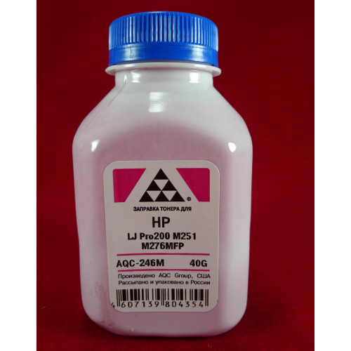 Тонер для картриджей CF213A Magenta (фл. 40г) AQC фас. Россия