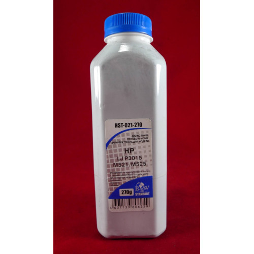 Тонер для картриджей CE255A,CRG-724 (фл. 270г) B&W Standart фас. Россия
