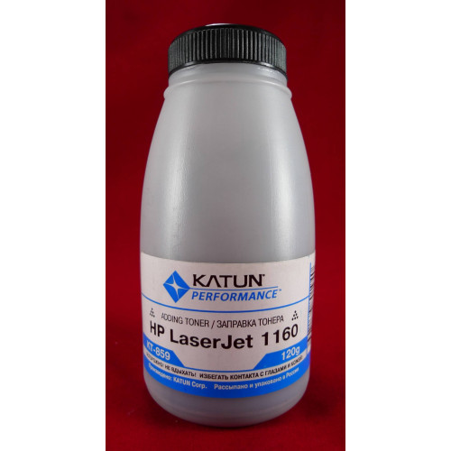Тонер для картриджей Q5949A, CRG-708 (фл. 120г) Katun фас. Россия