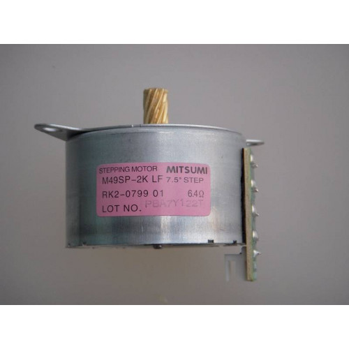 Мотор шаговый HP LJ 3015/3020/3030/M1005/ LBP2900/3000/FAX-L100/120/140/160 (RK2-0799/RK2-0107)