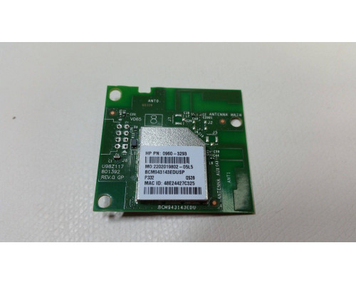 Плата Wi-Fi HP LJ M426dw/M426fdw/CLJ M252dw/M277dw (0960-3293)