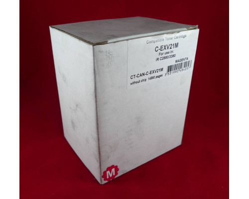 Тонер-картридж Canon iR C2880/3380 C-EXV21/GPR-23/NPG-35 magenta (туба 260г) (ELP Imaging?)