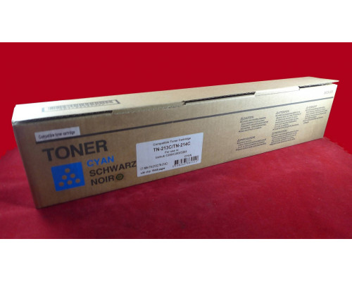Тонер Konica-Minolta bizhub C200/C203/C253 cyan TN-213C/TN-214C (туба 374г) (ELP Imaging?)