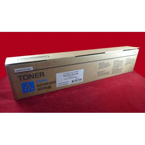 Тонер Konica-Minolta bizhub C200/C203/C253 cyan TN-213C/TN-214C (туба 374г) (ELP Imaging?)