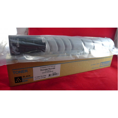 Тонер Konica-Minolta bizhub C220/280/360 black TN-216K/TN-319K (туба 524г) (ELP Imaging?)
