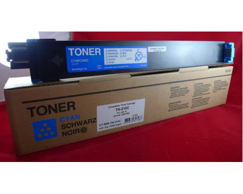 Тонер Konica-Minolta bizhub C250/252 cyan TN-210C (туба 260г) (ELP Imaging?)
