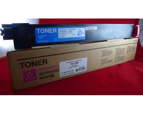 Тонер Konica-Minolta bizhub C250/252 magenta TN-210M (туба 260г) (ELP Imaging?)