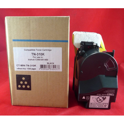 Тонер Konica-Minolta bizhub C350/351/450 black TN-310K (230г) (ELP Imaging?)