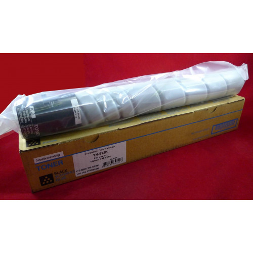 Тонер Konica-Minolta bizhub C454/554 black TN-512K (туба 520г) (ELP Imaging?)