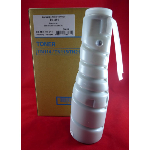 Тонер Konica-Minolta bizhub 200/222/250/282  TN-211 (туба 413г) (ELP Imaging?)