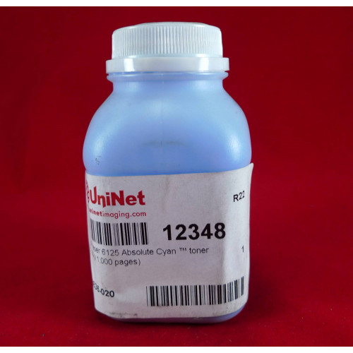 Тонер XEROX Phaser 6125 Cyan (фл. 30г) 1K Uninet