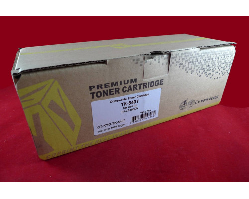 Тонер-картридж для Kyocera FS-C5100DN yellow TK-540Y 4K (ELP Imaging?)