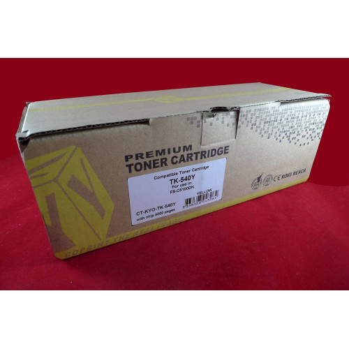 Тонер-картридж для Kyocera FS-C5100DN yellow TK-540Y 4K (ELP Imaging?)