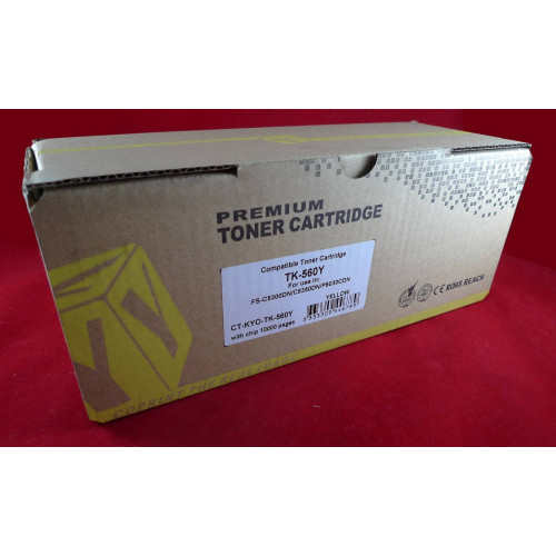 Тонер-картридж для Kyocera FS-C5300DN/C5350DN/P6030CDN yellow TK-560Y 10K (ELP Imaging?)